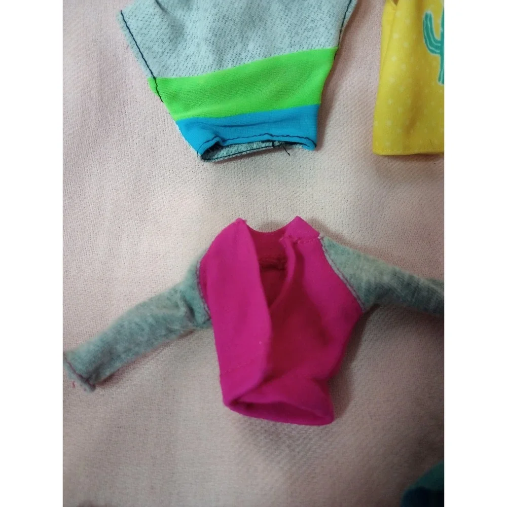 Barbie Doll Clothes Lot 11 Pc Mixed Fashion Hugs N Horses Bratz Western Stampin'